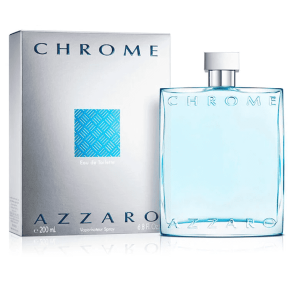 Azzaro Chrome 200ml EDT Hombre